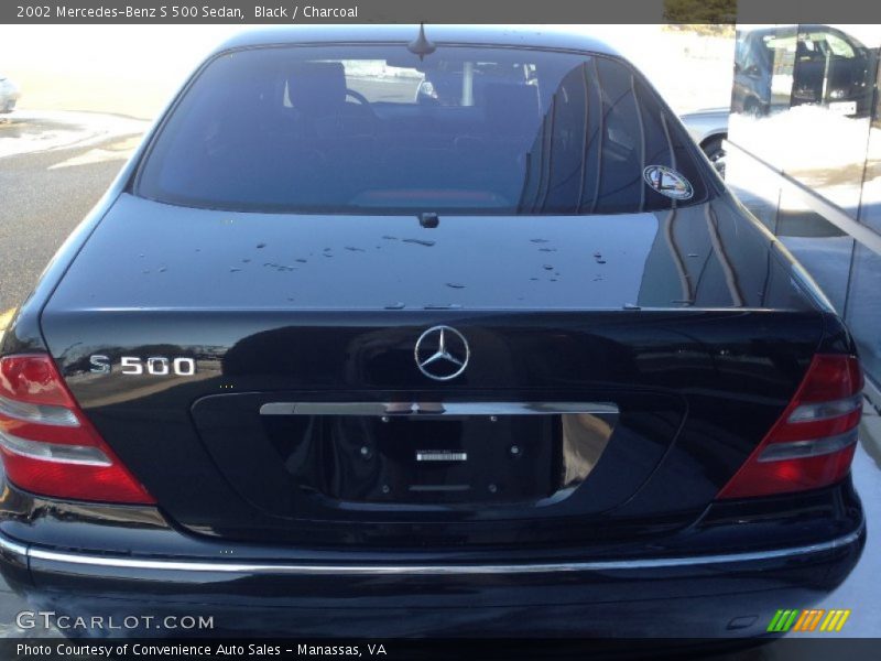 Black / Charcoal 2002 Mercedes-Benz S 500 Sedan