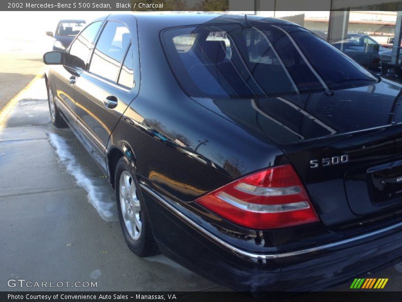 Black / Charcoal 2002 Mercedes-Benz S 500 Sedan