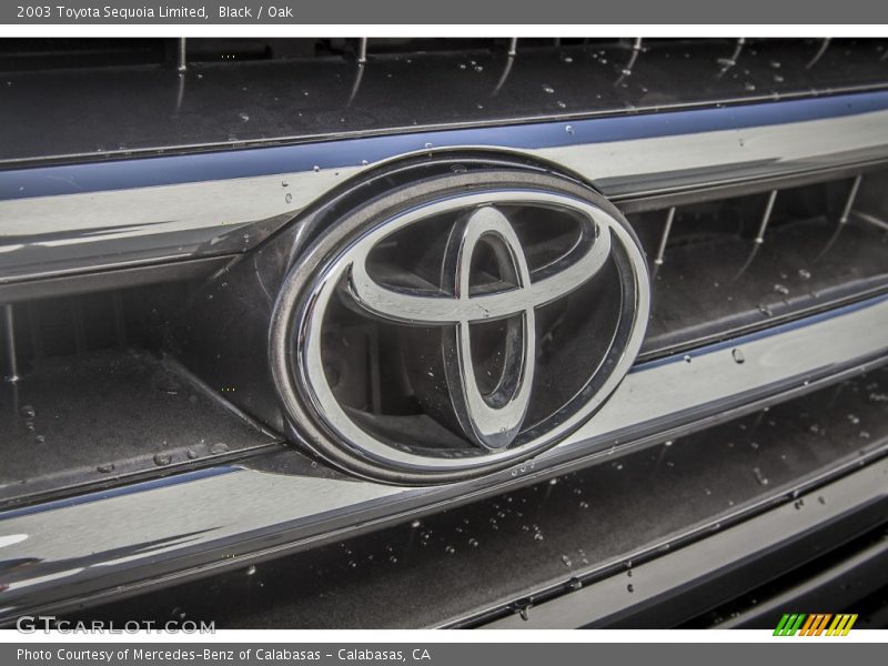 Black / Oak 2003 Toyota Sequoia Limited