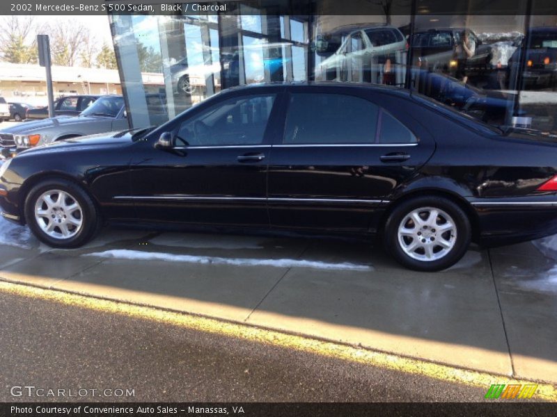 Black / Charcoal 2002 Mercedes-Benz S 500 Sedan