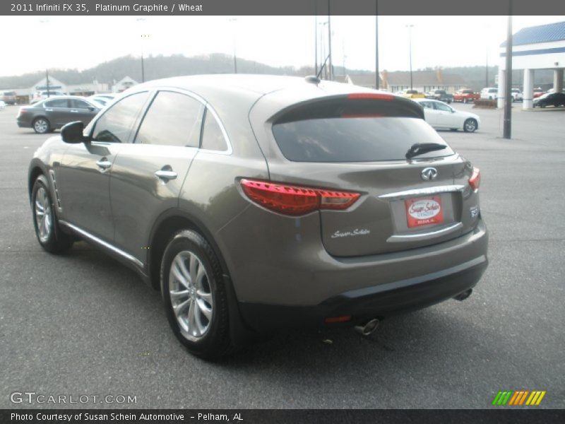 Platinum Graphite / Wheat 2011 Infiniti FX 35