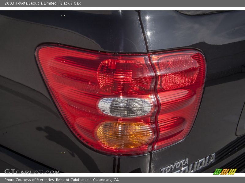 Black / Oak 2003 Toyota Sequoia Limited