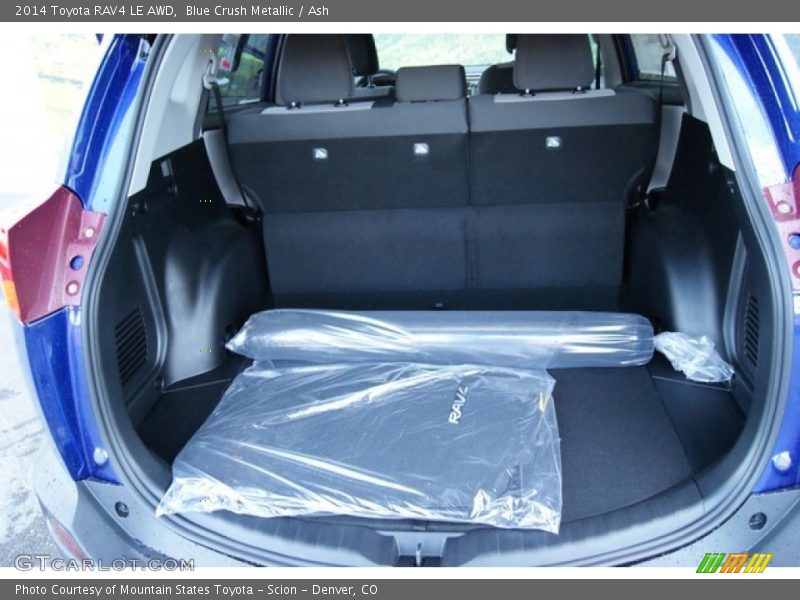 Blue Crush Metallic / Ash 2014 Toyota RAV4 LE AWD