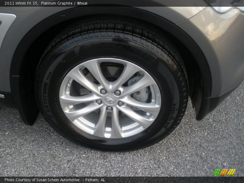 Platinum Graphite / Wheat 2011 Infiniti FX 35