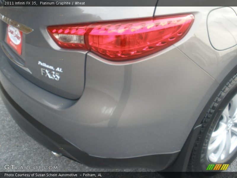 Platinum Graphite / Wheat 2011 Infiniti FX 35