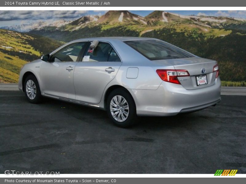 Classic Silver Metallic / Ash 2014 Toyota Camry Hybrid LE