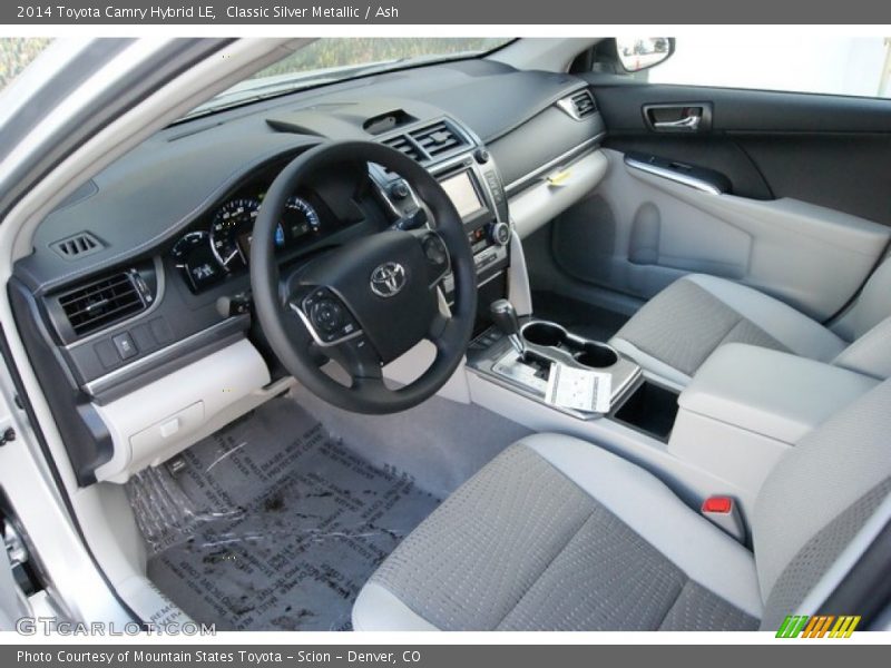 Classic Silver Metallic / Ash 2014 Toyota Camry Hybrid LE