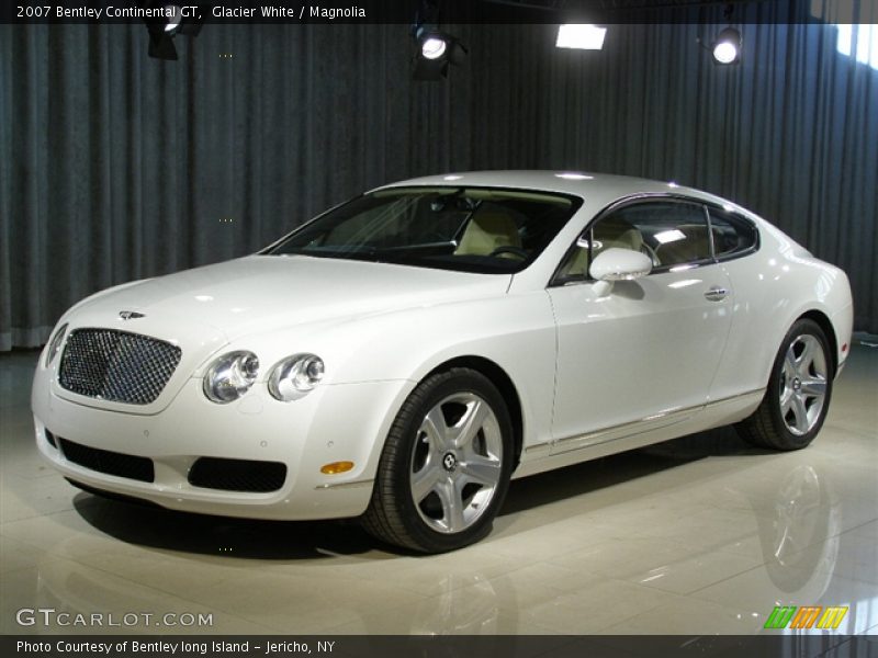 Glacier White / Magnolia 2007 Bentley Continental GT