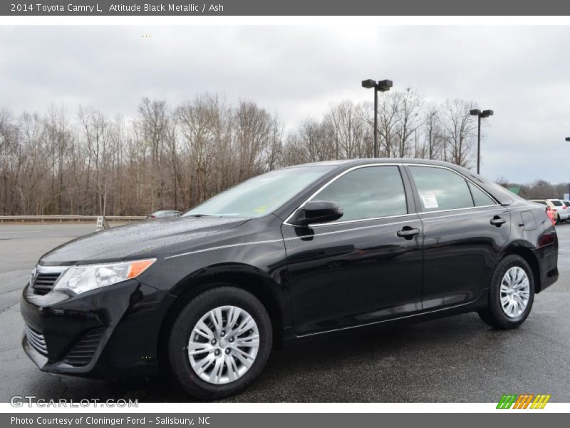 Attitude Black Metallic / Ash 2014 Toyota Camry L