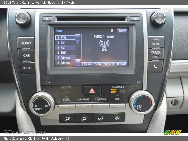 Attitude Black Metallic / Ash 2014 Toyota Camry L