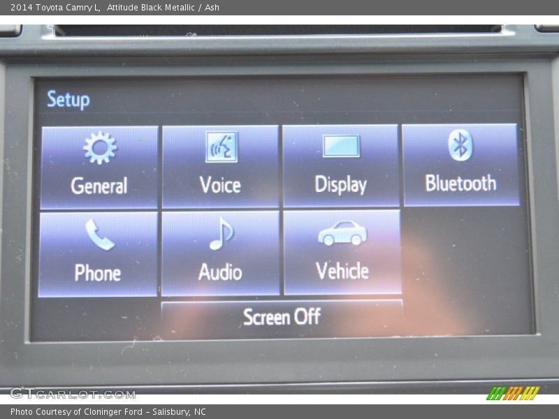 Attitude Black Metallic / Ash 2014 Toyota Camry L