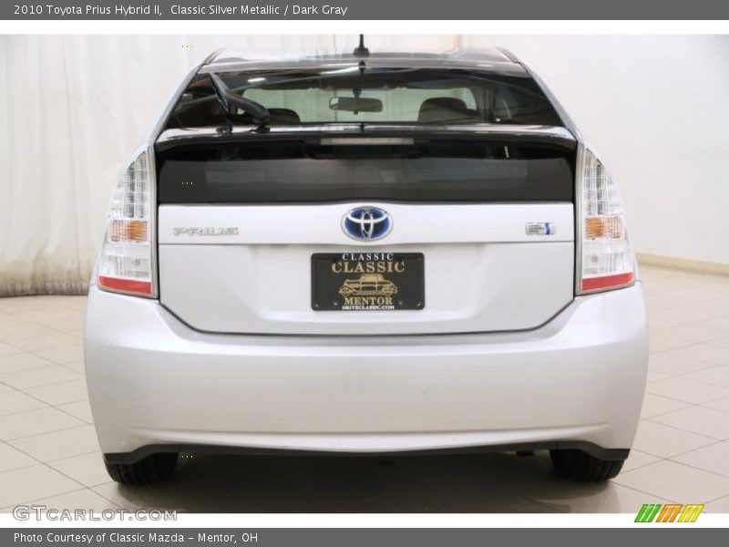 Classic Silver Metallic / Dark Gray 2010 Toyota Prius Hybrid II