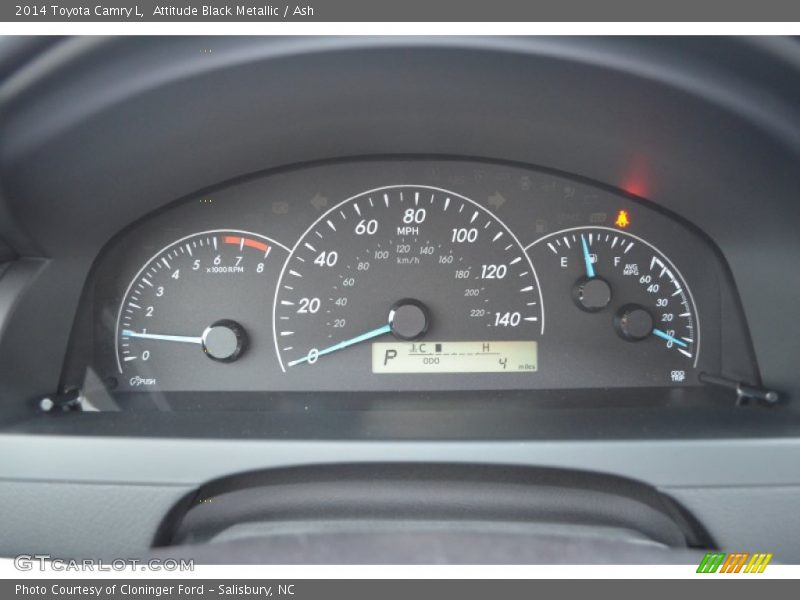 Attitude Black Metallic / Ash 2014 Toyota Camry L