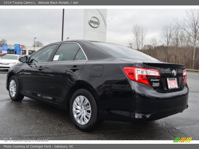 Attitude Black Metallic / Ash 2014 Toyota Camry L