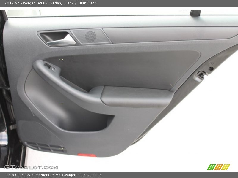 Black / Titan Black 2012 Volkswagen Jetta SE Sedan
