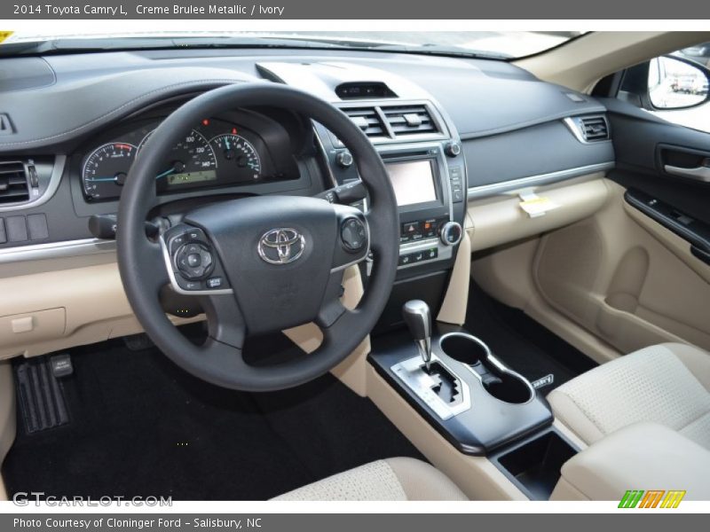 Creme Brulee Metallic / Ivory 2014 Toyota Camry L