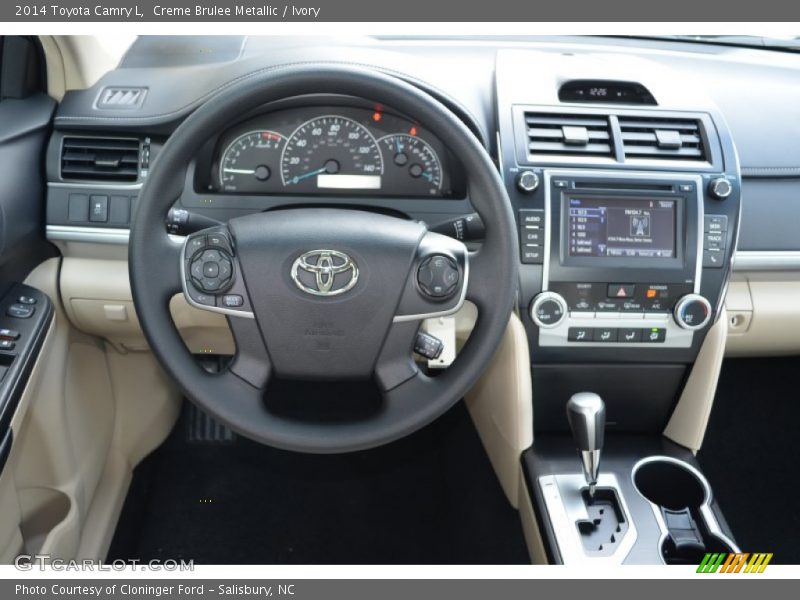 Creme Brulee Metallic / Ivory 2014 Toyota Camry L