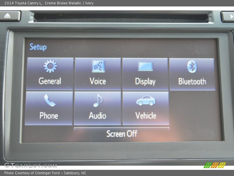 Creme Brulee Metallic / Ivory 2014 Toyota Camry L