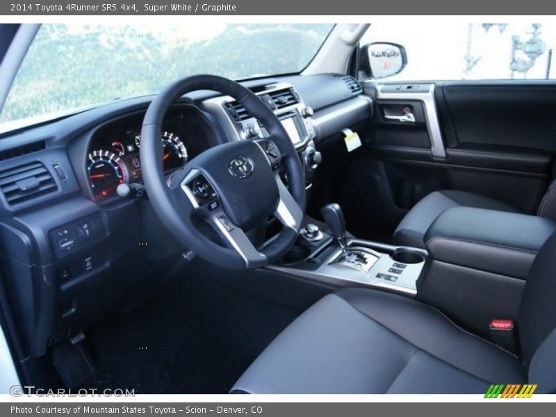 Super White / Graphite 2014 Toyota 4Runner SR5 4x4