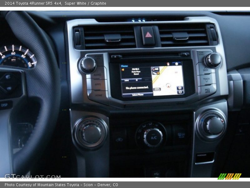 Super White / Graphite 2014 Toyota 4Runner SR5 4x4
