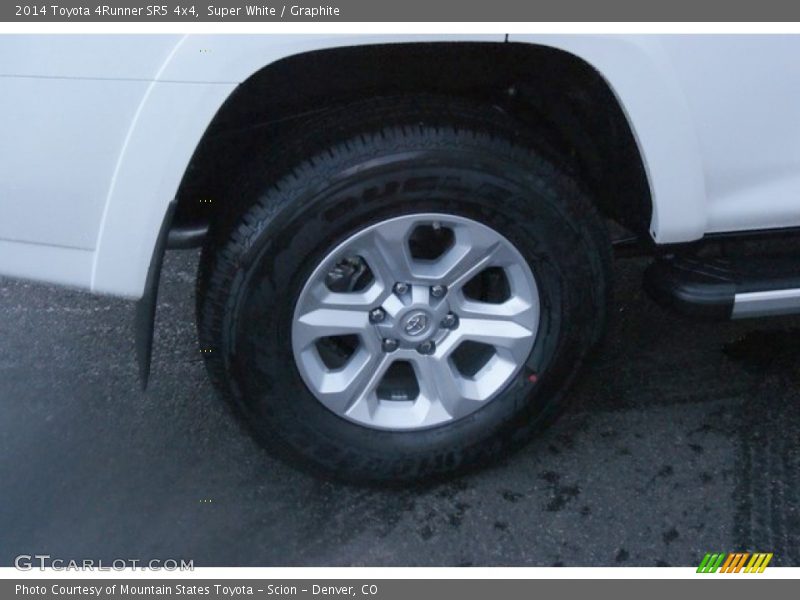 Super White / Graphite 2014 Toyota 4Runner SR5 4x4