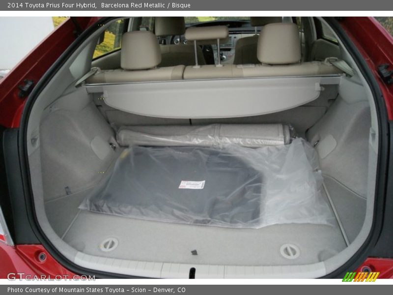 Barcelona Red Metallic / Bisque 2014 Toyota Prius Four Hybrid