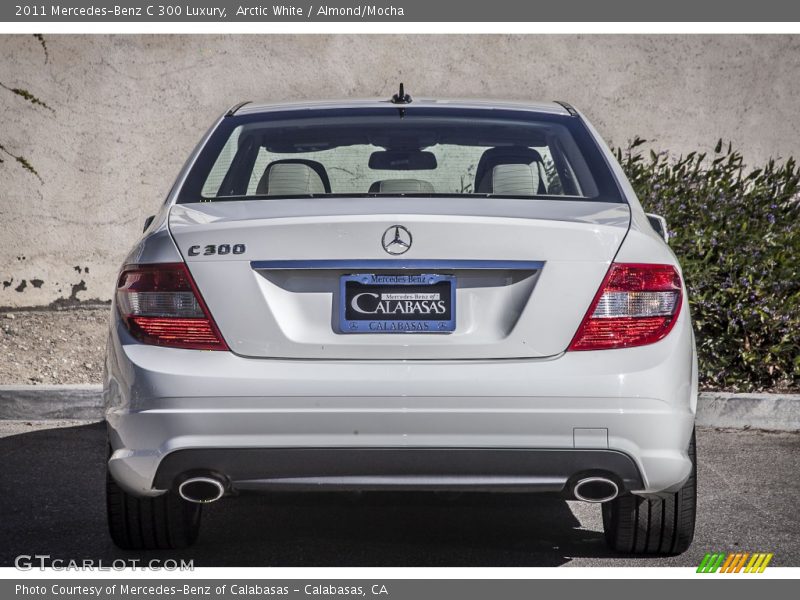 Arctic White / Almond/Mocha 2011 Mercedes-Benz C 300 Luxury