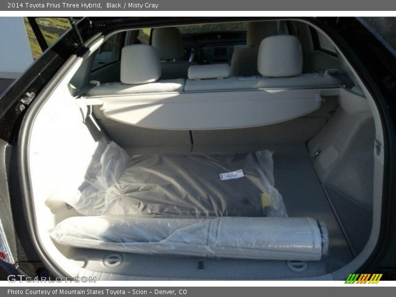 Black / Misty Gray 2014 Toyota Prius Three Hybrid
