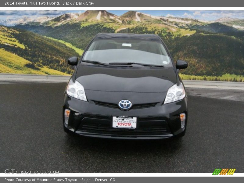 Black / Dark Gray 2014 Toyota Prius Two Hybrid