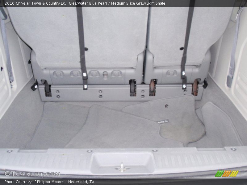 Clearwater Blue Pearl / Medium Slate Gray/Light Shale 2010 Chrysler Town & Country LX