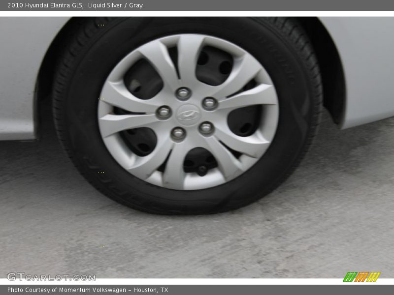 Liquid Silver / Gray 2010 Hyundai Elantra GLS