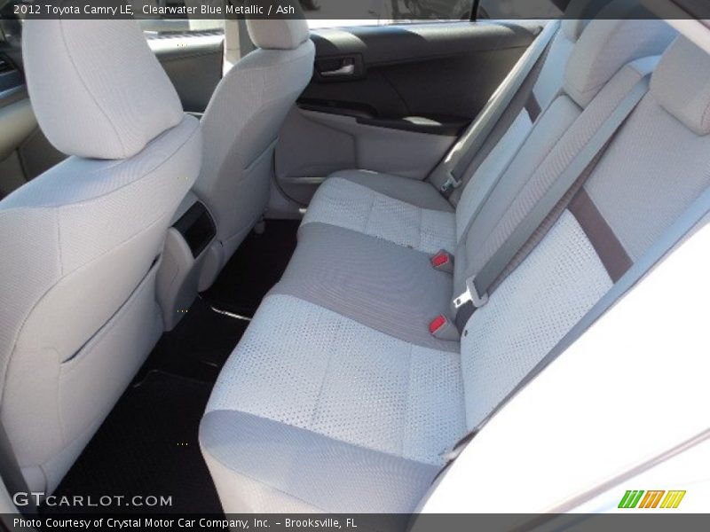 Clearwater Blue Metallic / Ash 2012 Toyota Camry LE
