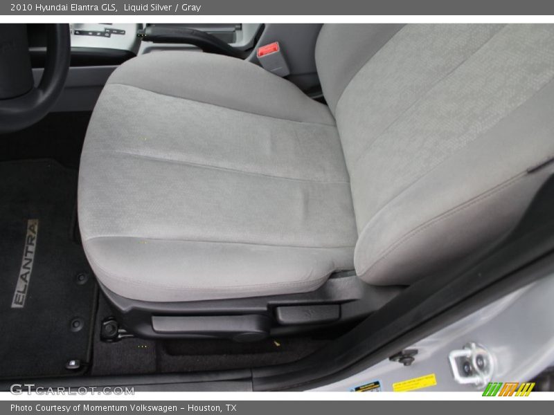 Liquid Silver / Gray 2010 Hyundai Elantra GLS