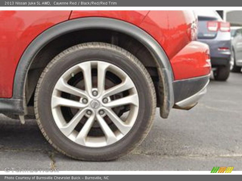 Cayenne Red / Black/Red/Red Trim 2013 Nissan Juke SL AWD