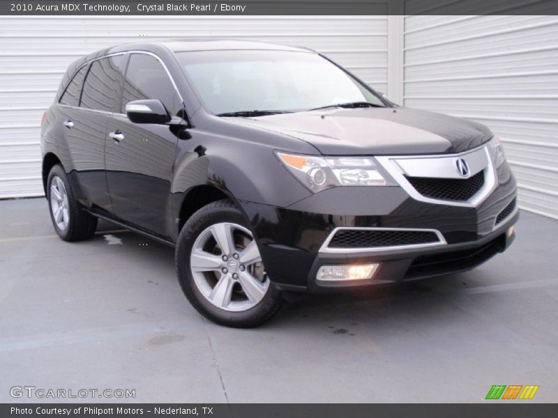 Front 3/4 View of 2010 MDX Technology