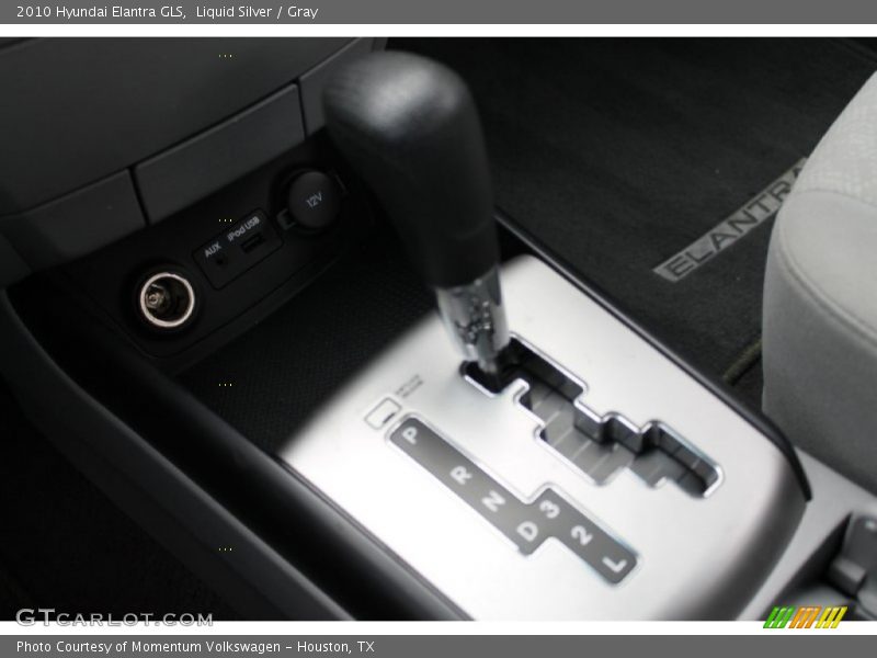 Liquid Silver / Gray 2010 Hyundai Elantra GLS