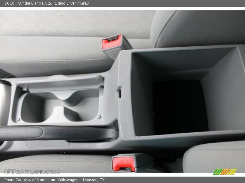 Liquid Silver / Gray 2010 Hyundai Elantra GLS