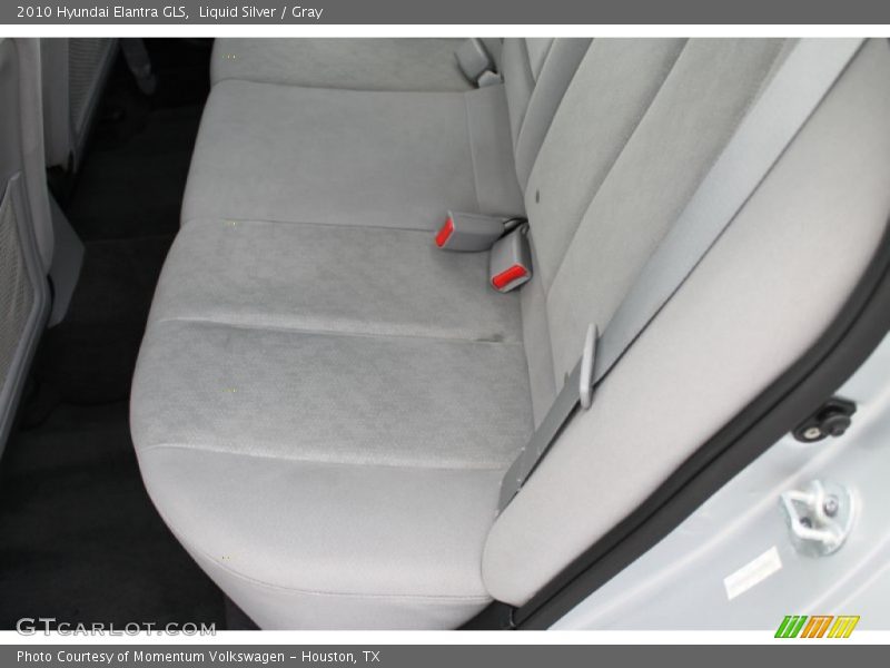 Liquid Silver / Gray 2010 Hyundai Elantra GLS
