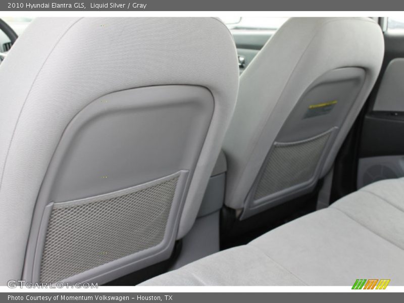 Liquid Silver / Gray 2010 Hyundai Elantra GLS