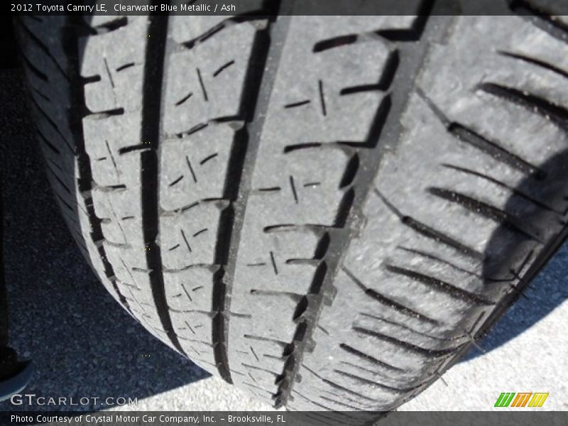Clearwater Blue Metallic / Ash 2012 Toyota Camry LE
