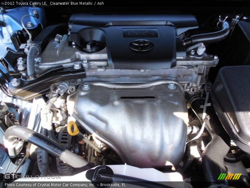 Clearwater Blue Metallic / Ash 2012 Toyota Camry LE