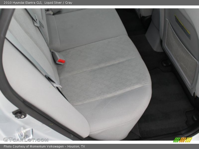 Liquid Silver / Gray 2010 Hyundai Elantra GLS