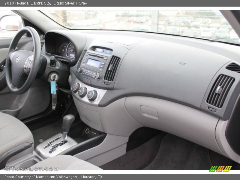 Liquid Silver / Gray 2010 Hyundai Elantra GLS