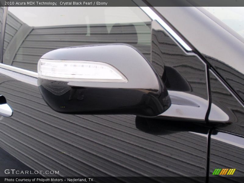 Crystal Black Pearl / Ebony 2010 Acura MDX Technology