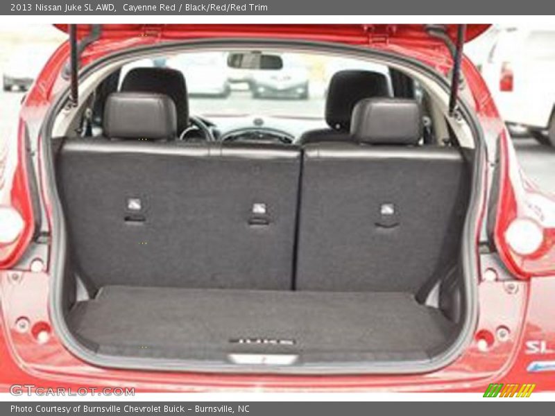 Cayenne Red / Black/Red/Red Trim 2013 Nissan Juke SL AWD