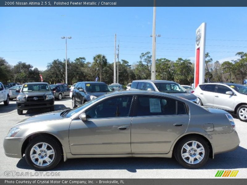 Polished Pewter Metallic / Charcoal 2006 Nissan Altima 2.5 S