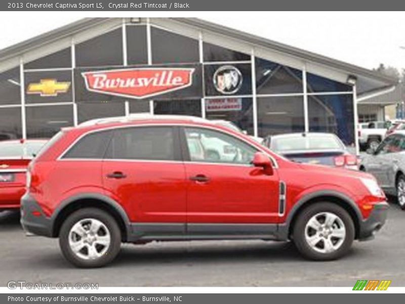 Crystal Red Tintcoat / Black 2013 Chevrolet Captiva Sport LS