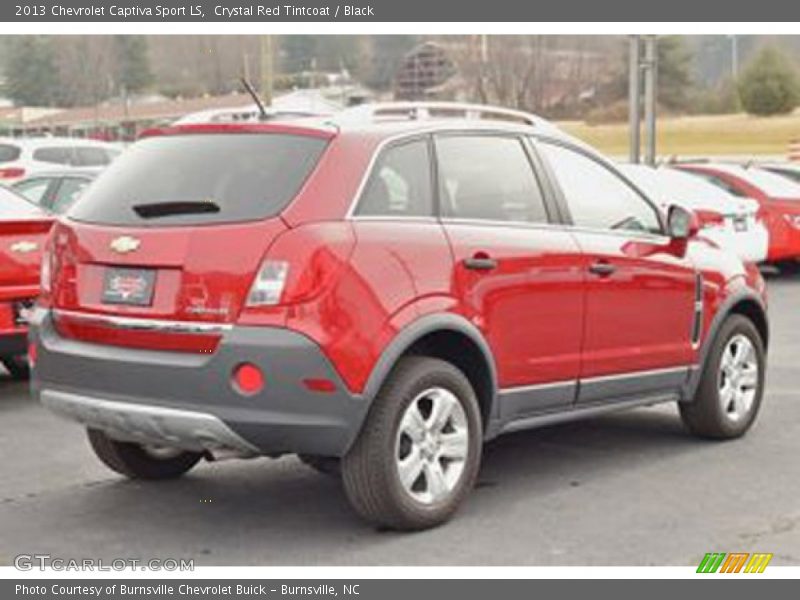 Crystal Red Tintcoat / Black 2013 Chevrolet Captiva Sport LS