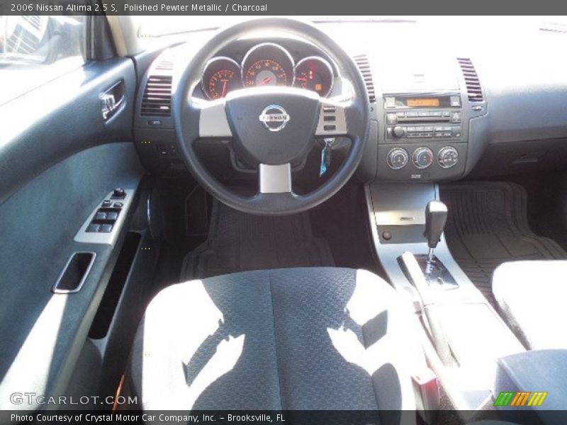 Polished Pewter Metallic / Charcoal 2006 Nissan Altima 2.5 S