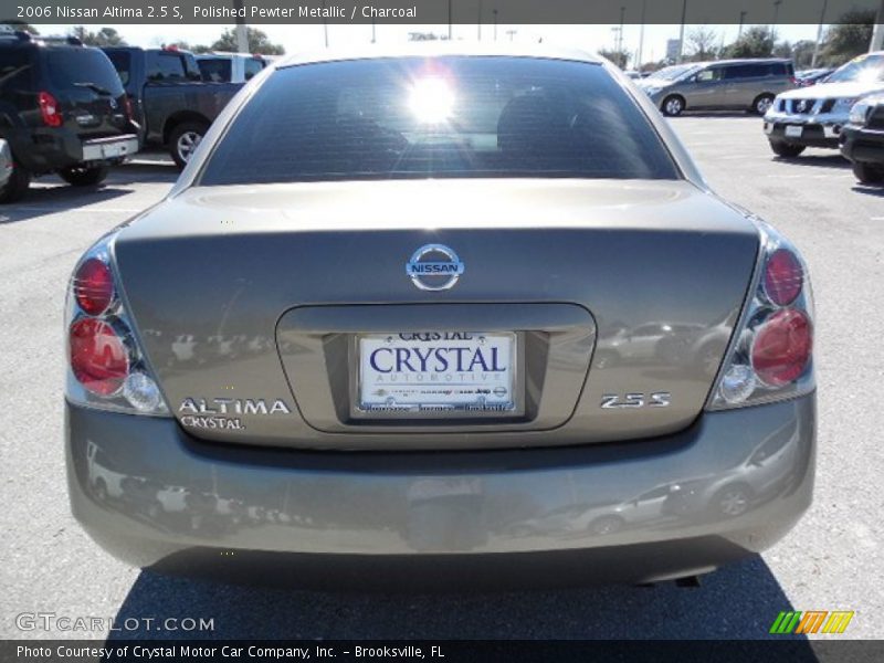 Polished Pewter Metallic / Charcoal 2006 Nissan Altima 2.5 S